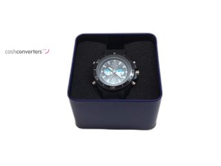 reloj pulsera caballero emporio time dual time