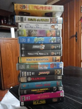 Lote 15 Películas VHS Clásicas