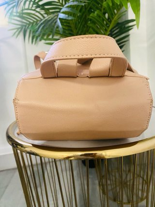 Mochila/bolso beige