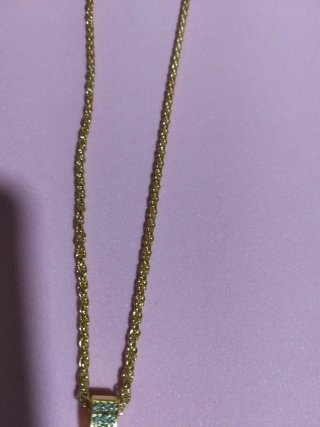 Collar Cabeza INDIO Chapado Oro 18k