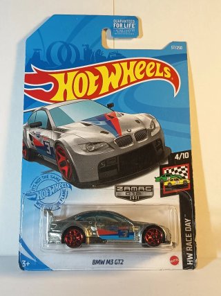Hot Wheels BMW M3 GT2 Zamac