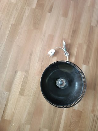 Lámpara vintage metal
