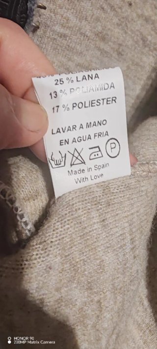 Chaqueta mujer bordada gris multicolor