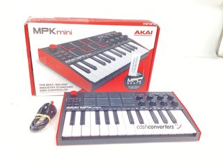 controlador midi akai mpk mini