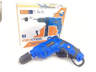 taladro electrico dexter 650id2.5