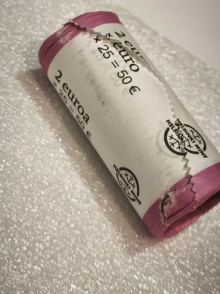 Rollo monedas 2€ Finlandia 2026 Helsinki Mint