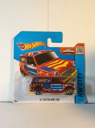 Hot Wheels '67 Austin Mini Van