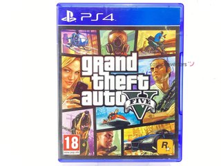 grand theft auto v ps4