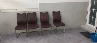 Set di 4 sedie moderne