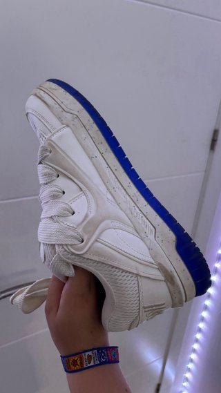 Zapatillas ssstufff blancas y azules