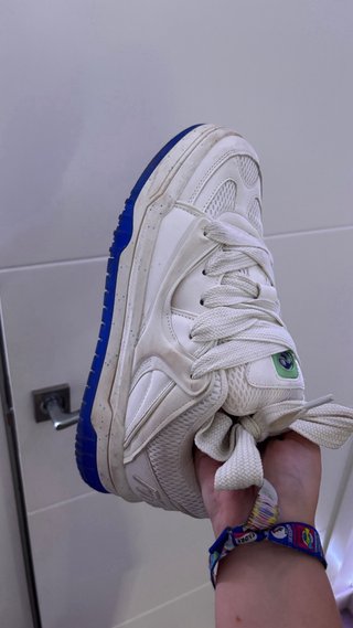 Zapatillas ssstufff blancas y azules