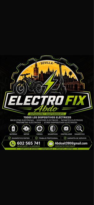 Reparación bici y patinete eléctrico