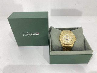 reloj pulsera caballero lanscotte lunar