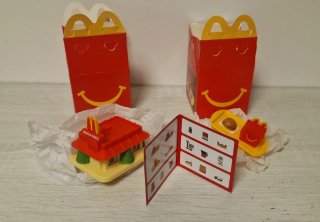 Cajitas Felices McDonald's Juguetes Miniatura