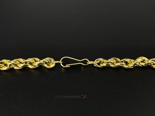cadena oro 18k 28cm