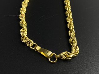 cadena oro 18k 28cm