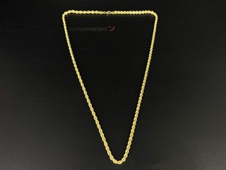 cadena oro 18k 60cm