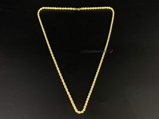 cadena oro 18k 60cm