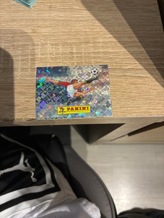 Carta Panini Fútbol