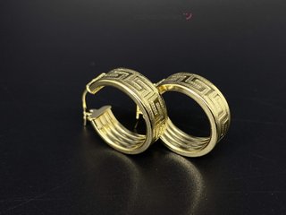argollas oro 18k