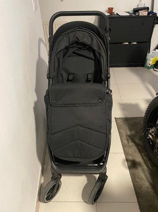 Carrito Bebé Interbaby 3 en 1 Negro