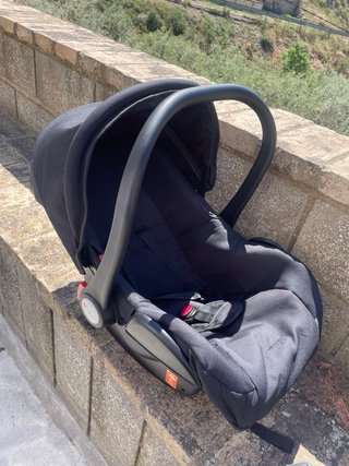 Carrito Bebé Interbaby 3 en 1 Negro