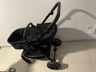 Carrito Bebé Interbaby 3 en 1 Negro