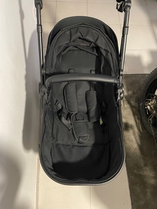 Carrito Bebé Interbaby 3 en 1 Negro