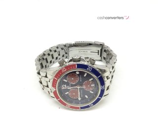 reloj pulsera caballero cyma chrono