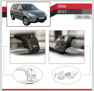 Barras de techo Honda CR-V 2