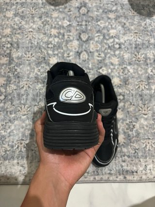 Zapatillas Dior B30 Negras y Blancas