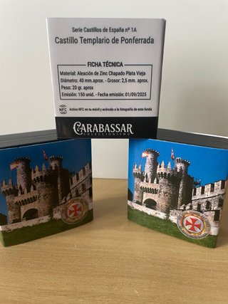 Monedas Coleccionables Castillo de Ponferrada