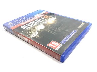 resident evil 7 biohazard ps4