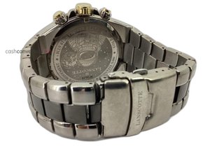 reloj pulsera caballero lanscotte titanium cronógrafo