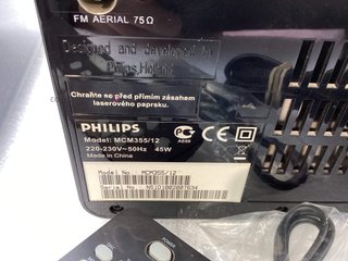 micro cadena hifi philips mcm355/12