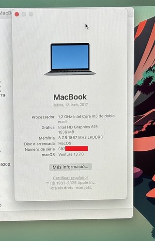 ULTRALIGERO Macbook Retina 12" con macOS y Windows
