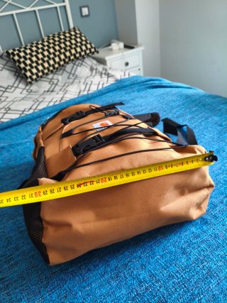Mochila hacco Marrón Trekking Viaje Escolar