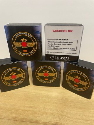 Estuche conmemorativo Ejercito del Aire España