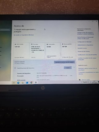 Portátil HP Negro