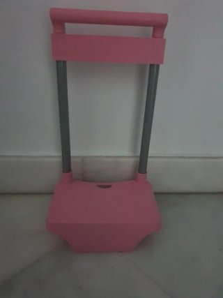 Carrito mochila niña pequeña desde 3 años rosa