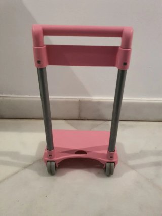 Carrito mochila niña pequeña desde 3 años rosa
