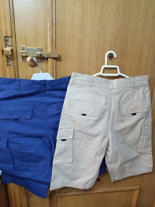 Lote 2 Pantalones Cortos Trabajo Paredes Talla S
