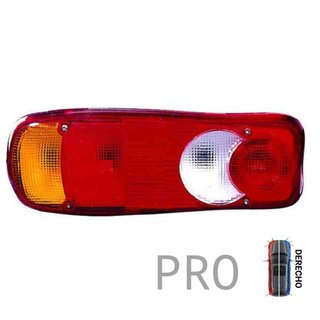 Piloto Trasero Solamente Tulipa Ambar Blanco Rojo - Camion UNIVERSAL Camiones-Remolques /Trucks-Trailers