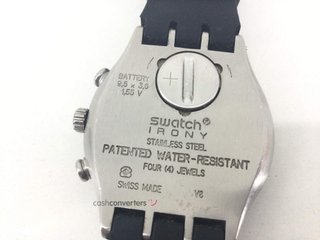 reloj pulsera caballero swatch irony cronógrafo