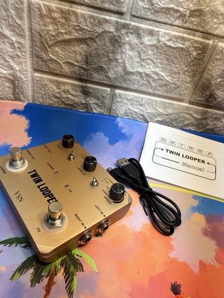 Pedal VSN Twin Looper Guitarra