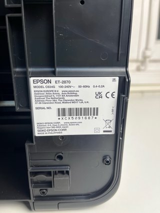 Impresora Epson ET-2870 EcoTank NUEVA