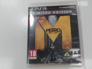 Videojuego PS3 metro last light