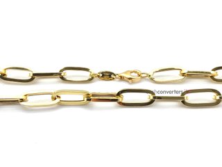 cadena oro 18k 25cm