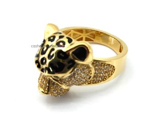 sello oro 18k con piedra con circonita
