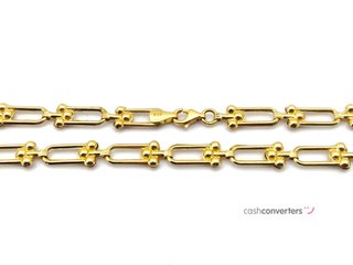 cadena oro 18k 22cm